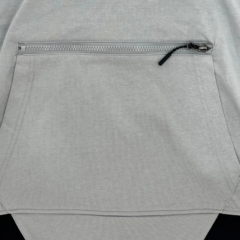Ecko Unltd Mens Large Pullover Hoodie Gray Short Sleeve Kangaroo Pocket NWT - Picture 5 of 14